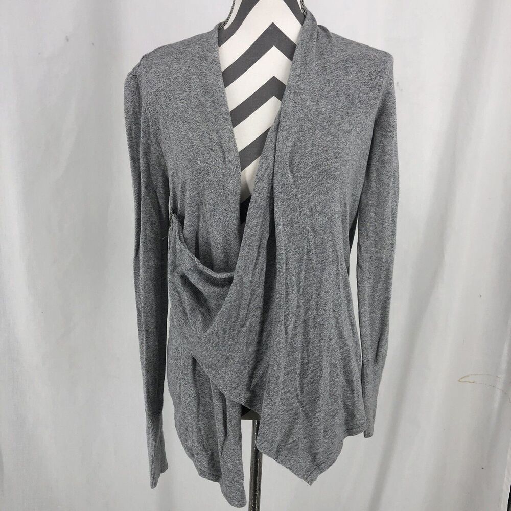 Abercrombie and Fitch Sweater Womens Pullover Asymmetrical Cardigan Size XS